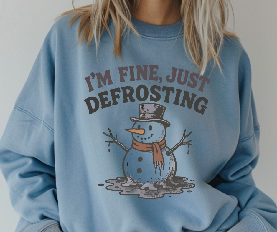 Defrosting Crewneck or Long Sleeve Tee