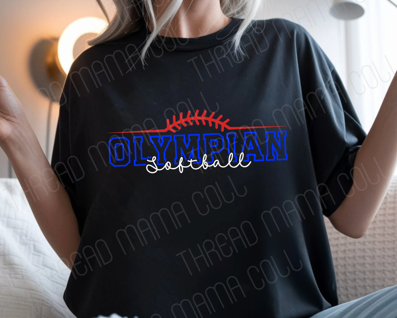 Softball Stitch Tee