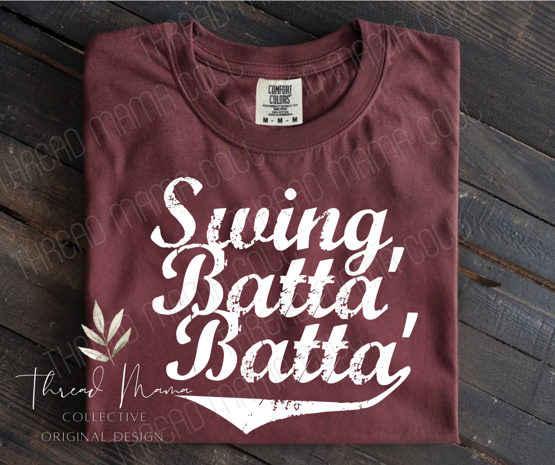 Swing Batta' Batta' Tee