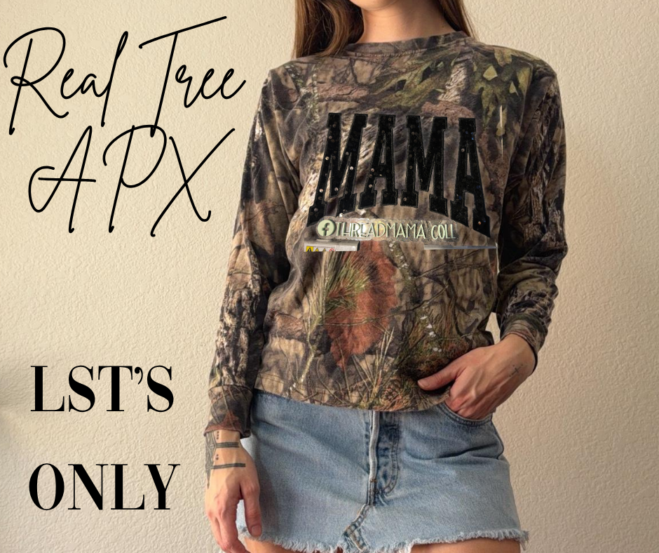 Camo MAMA Sequin Tee or LST