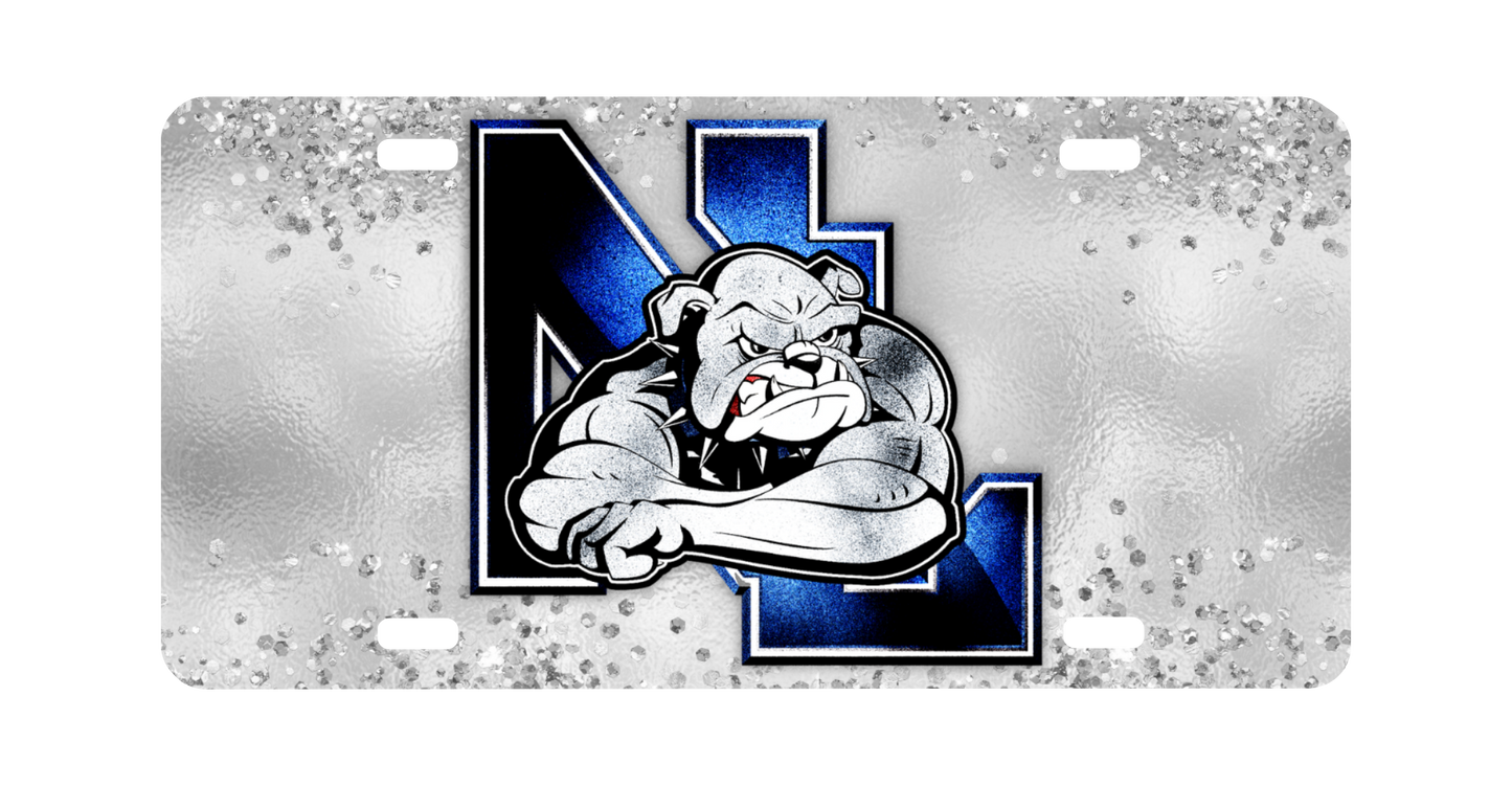 Bulldogs License Plate