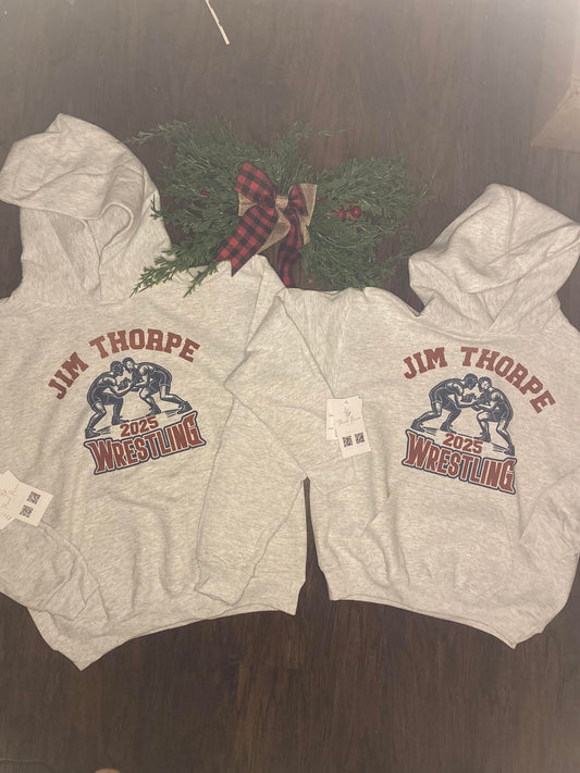 Vintage Wrestling Hoodie