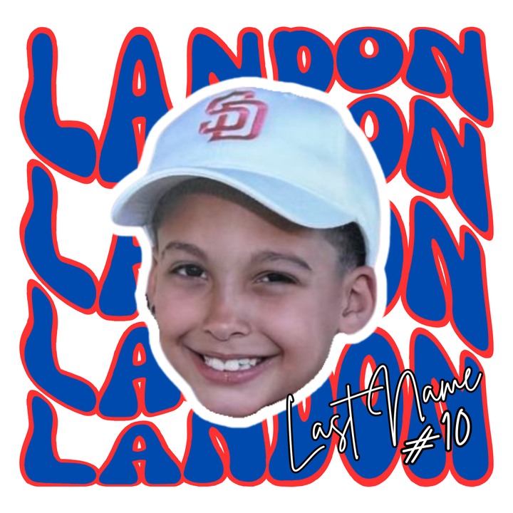 Baseball Face Custom Player Tee