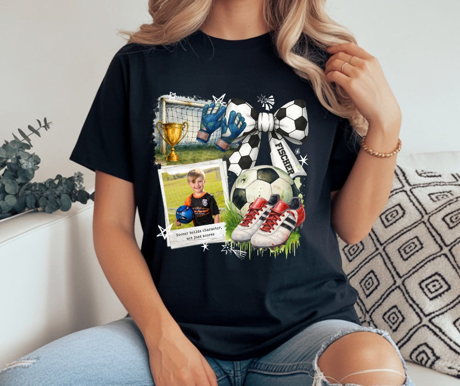 Custom Soccer Player Tee