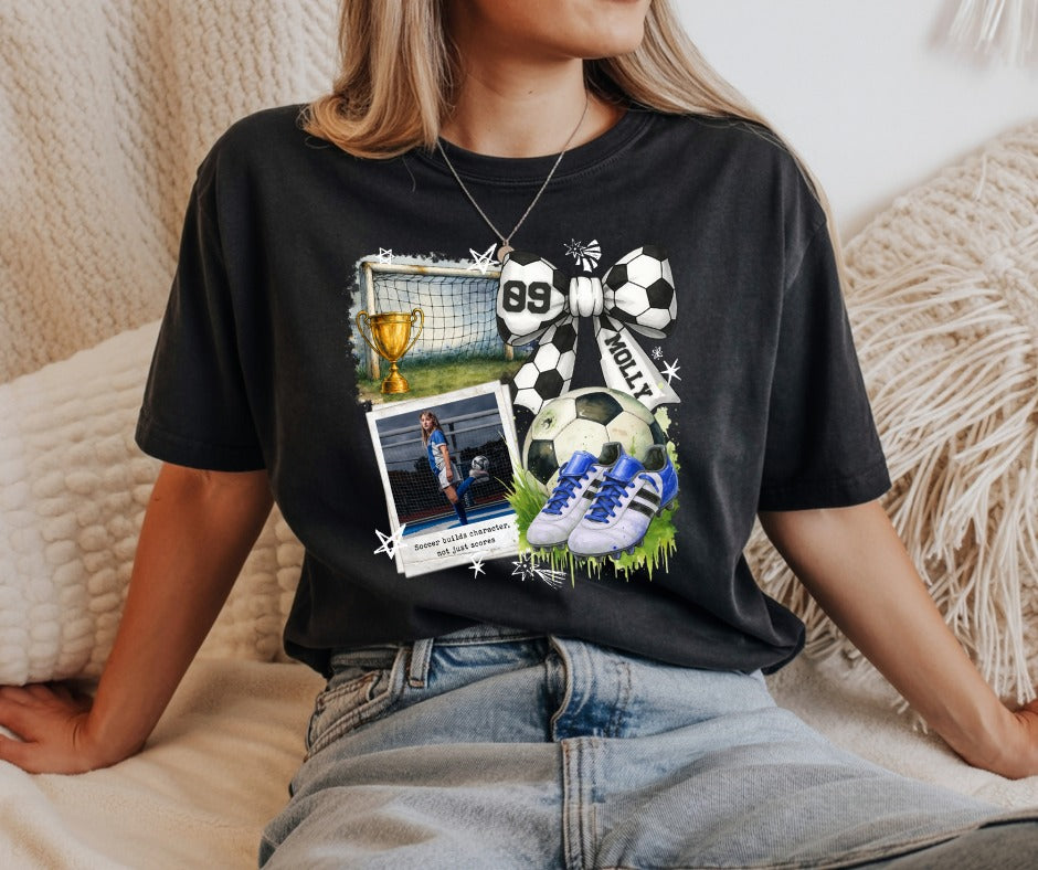 Custom Soccer Player Tee