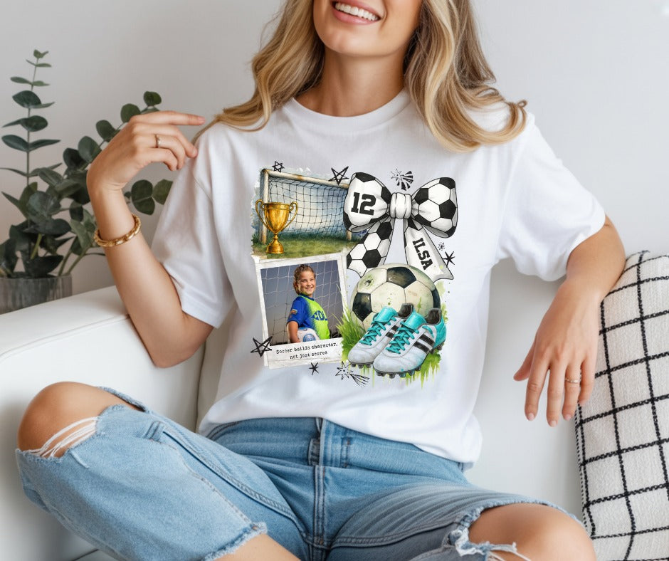 Custom Soccer Player Tee