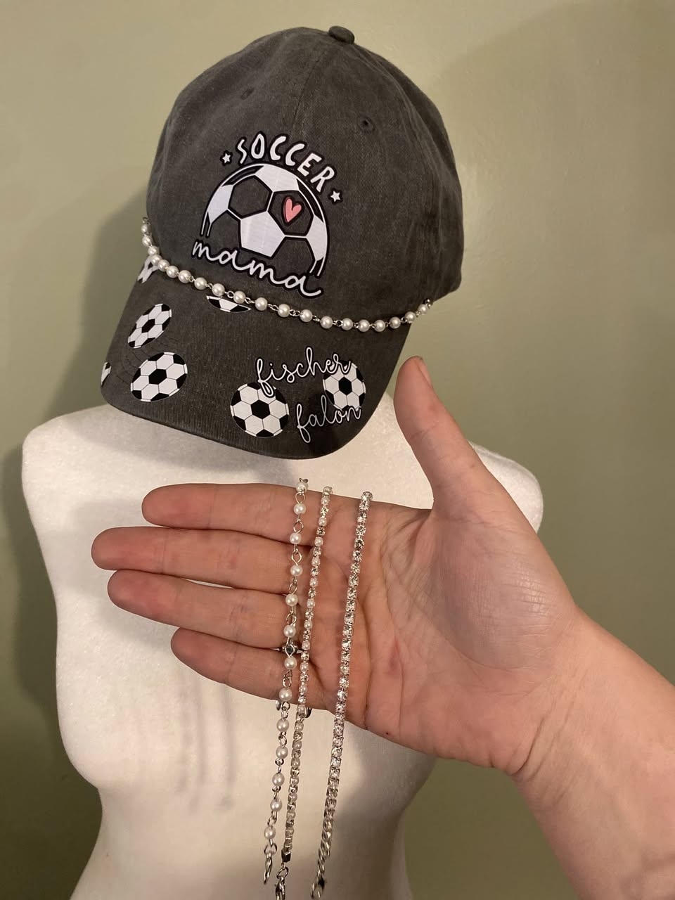 Soccer Mama Custom Hat