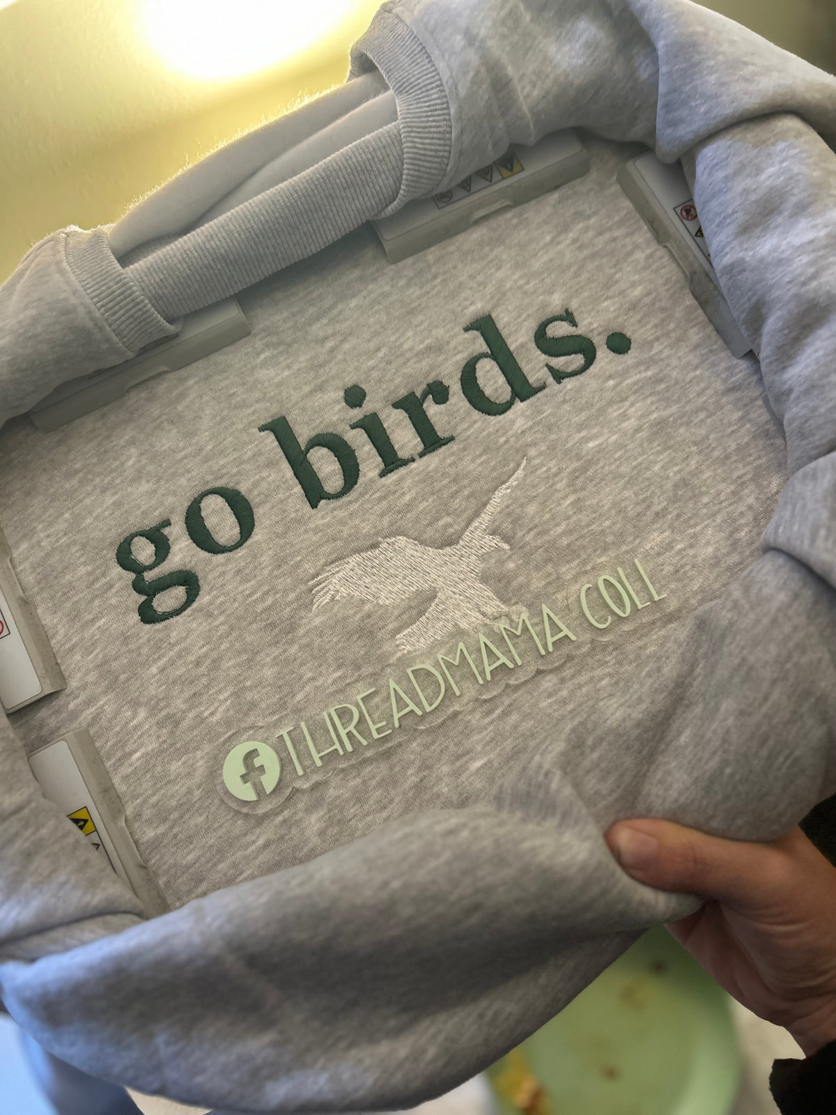 Go Birds. Oversized Crewneck