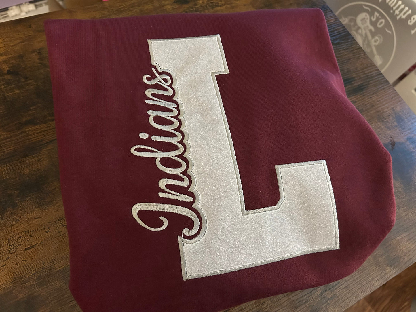 Custom Varsity Letter Applique