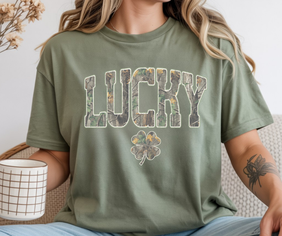 Camo Lucky Tee