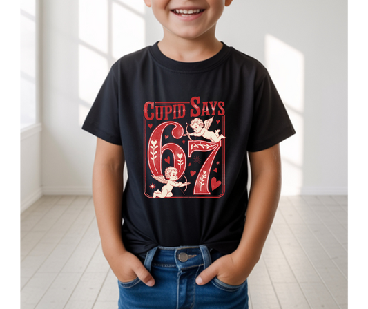 'Cupid Says' Boys & Men Tee