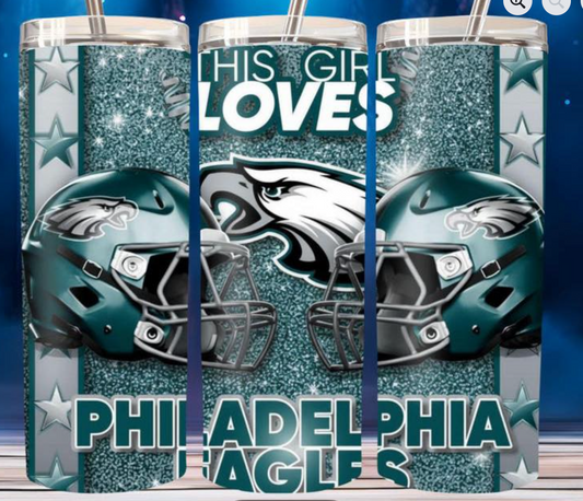 Philly Football Love 20oz Tumbler