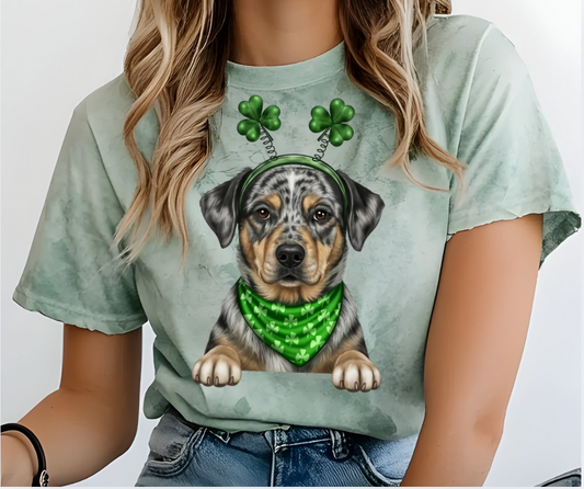 St. Patrick's Day Dog Breed Tee