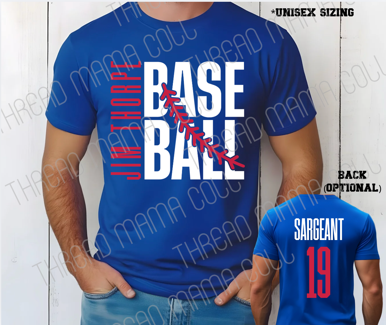 Bold Style Baseball Tee