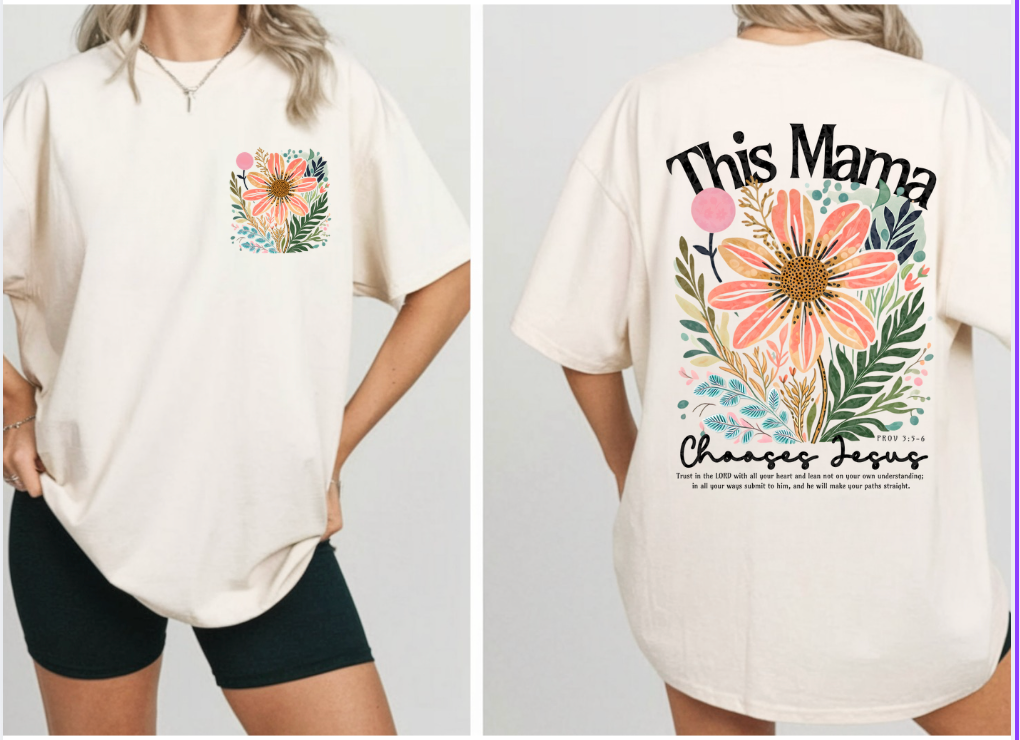 This Mama Chooses Jesus Tee