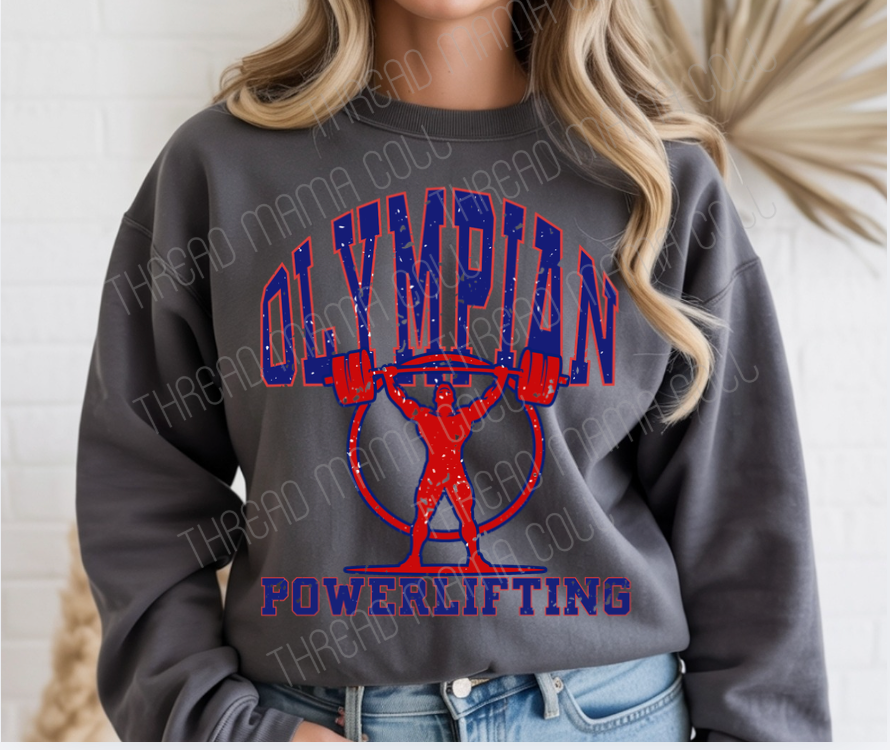 Powerlifting Distressed Tee