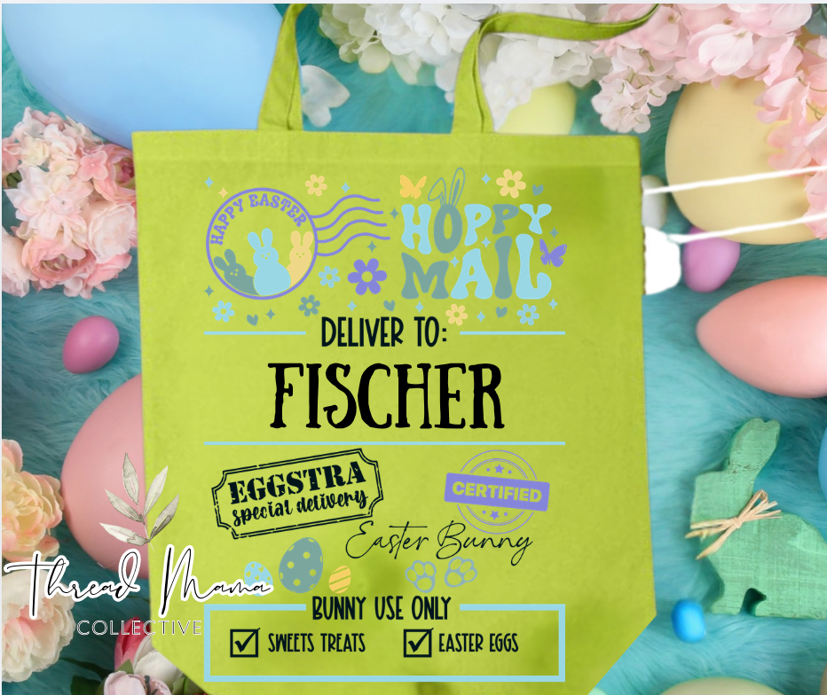 Personalized Easter Totes
