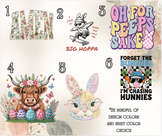 $10 Design-it-Yourself Youth Easter T-Shirts