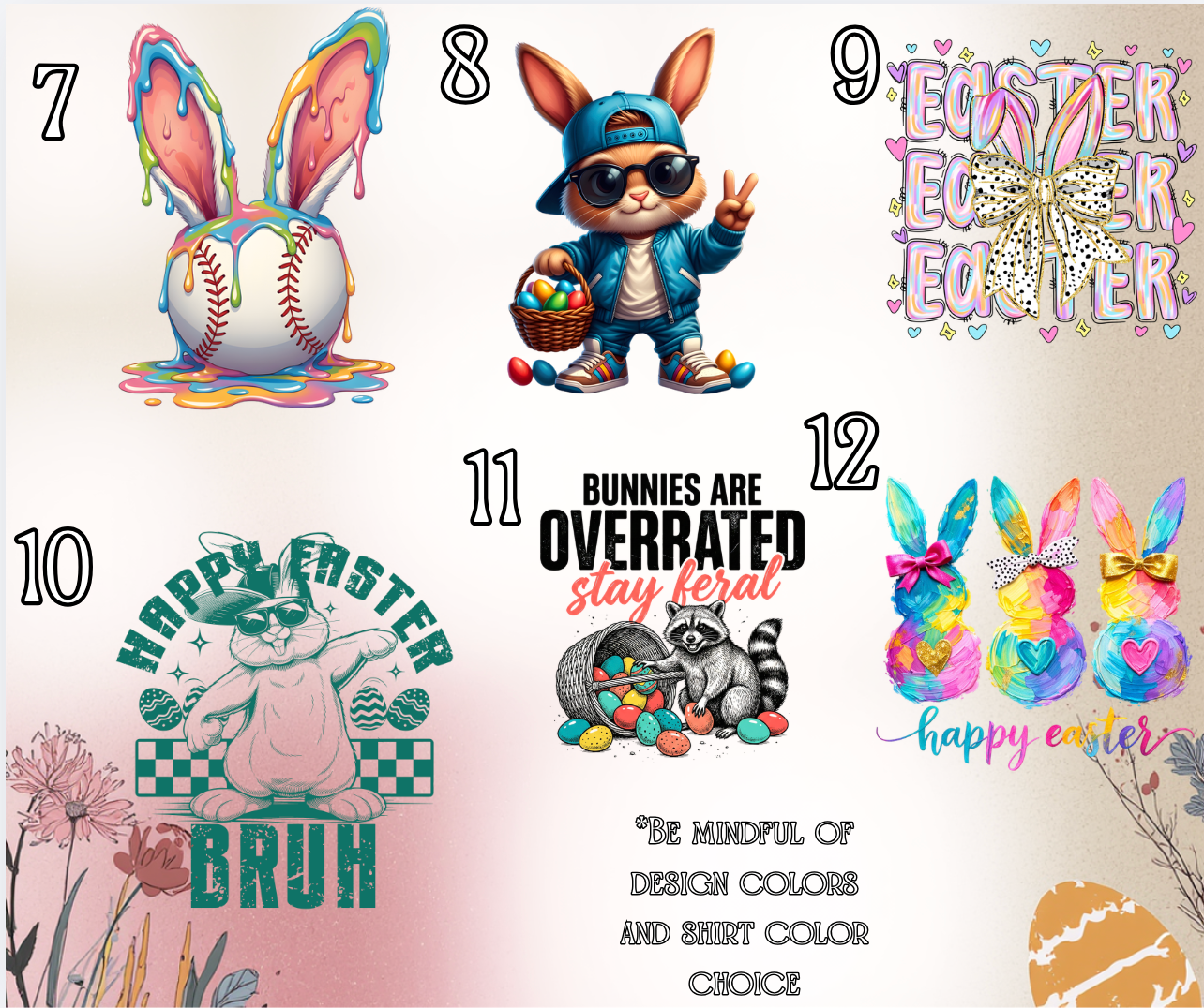 $10 Design-it-Yourself Youth Easter T-Shirts