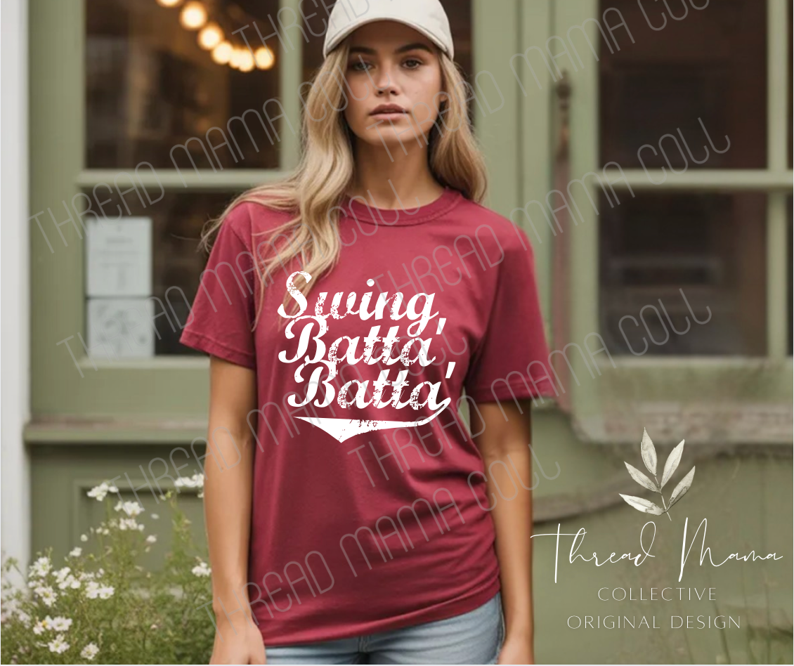 Swing Batta' Batta' Tee