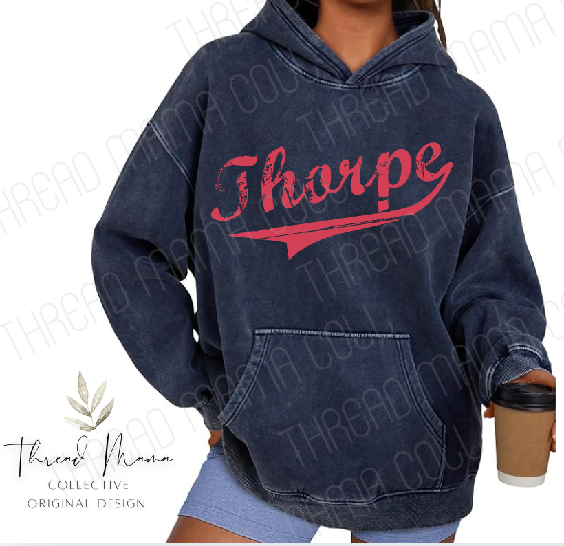 Thorpe Vintage Mineral Wash Hoodie
