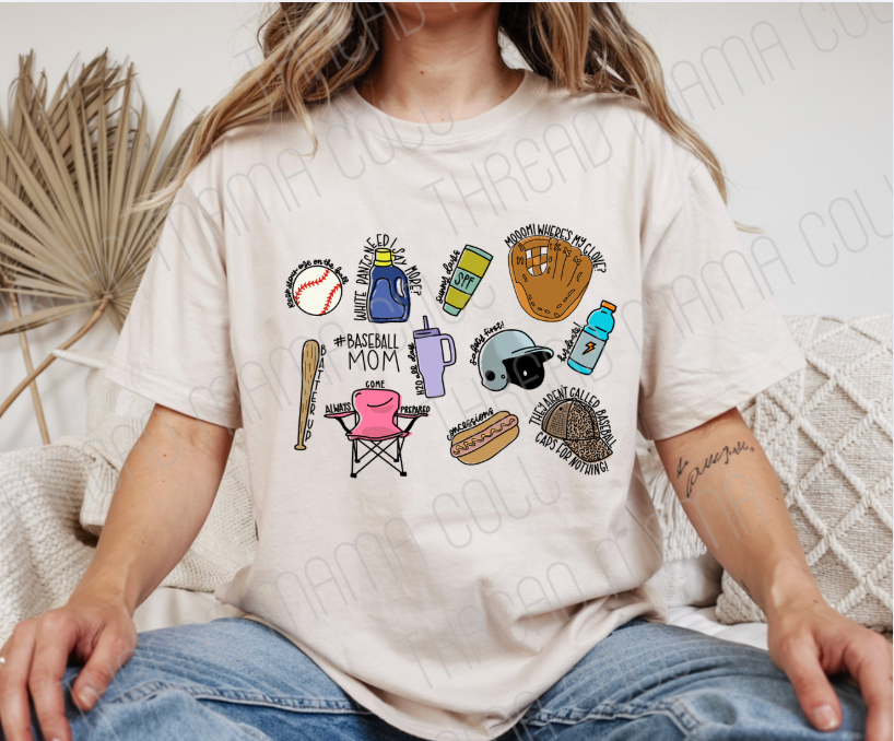 Baseball Mom Tee
