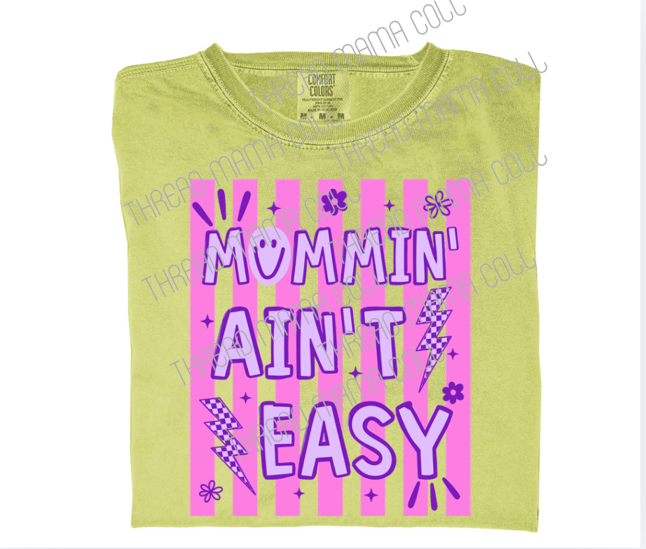 Striped Style Mom Tee