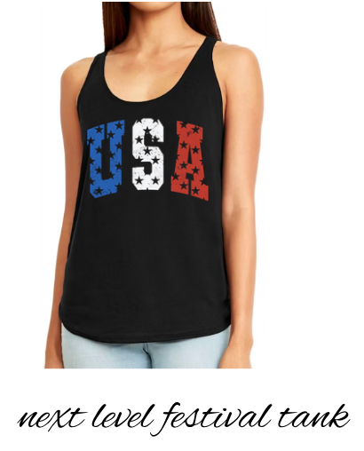 USA Distressed Tee