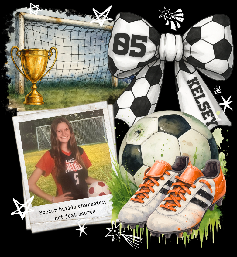 Custom Soccer Player Tee