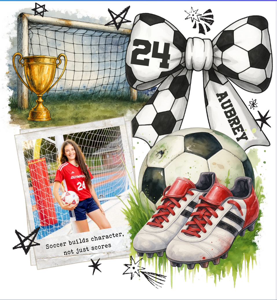 Custom Soccer Player Tee