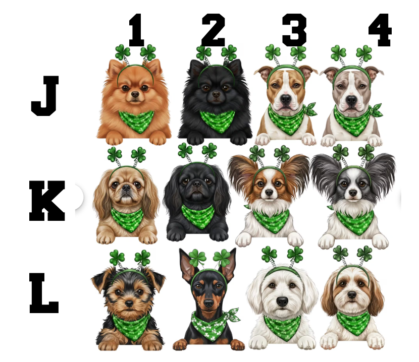 St. Patrick's Day Dog Breed Tee