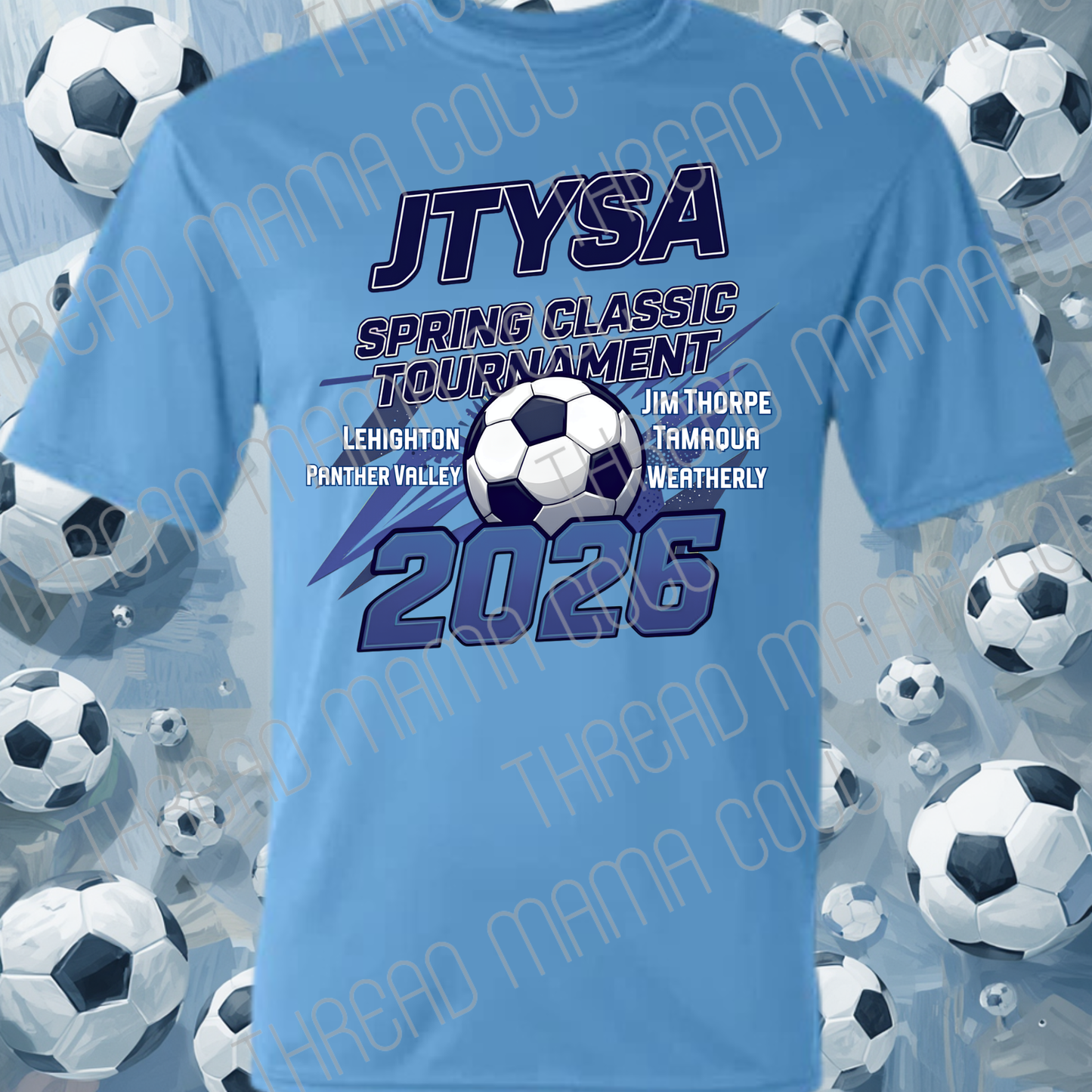 2026 JTYSA Spring Classic Tournament Tee